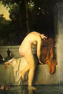 Jean-Jacques Henner, Den kyske Susanne, 1864, Musée d'Orsay