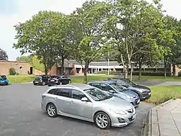 Jelling Rådhus, nu asylskole