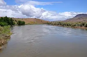 John Day River ved Clarno.