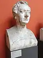 Buste udført af Hermann Ernst Freund 1834