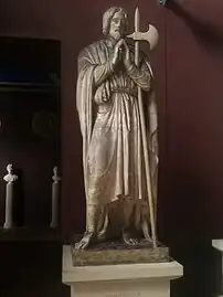 Med hellebard, Thorvaldsens Museum