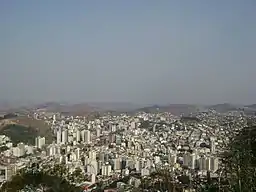 Udsigten over byen Juiz de Fora.