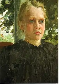Julia Hasselberg, 1906. Blekinge museum
