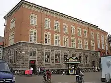 Jydsk Handels- og Landbrugsbanks bygning fra 1900 på Lille Torv 6 i Aarhus