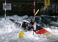 Slalom på ski og i kajak