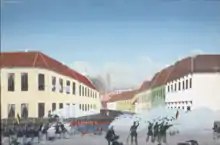 Kampen i Koldings gader af Rasmus Henrik Kruse