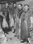 Behandling af klipfisk. Foto: Kristian Magnus Kanstad