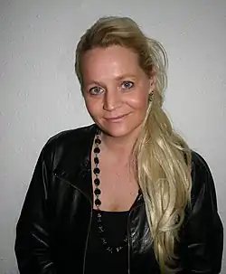 Karina Adsbøls valgplaket fra  Folketingsvalget 2011