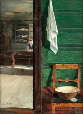 Interiør fra Numedal, 1884