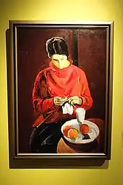 Kvinden i den røde sweater, 1917La femme au pull-over rouge