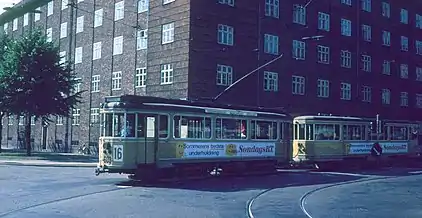 Vigerslev Allé / Toftegaards Plads, august 1968