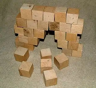 Der er dannet en udkraget bue