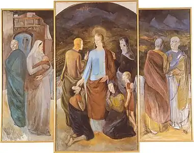 Jesus helbreder syge,  1921