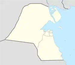 Kuwait City ligger i Kuwait