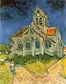 Vincent van Gogh: Kirken i Auvers-sur-Oise, 1890