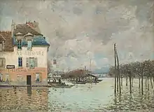 L'Inondation à Port-Marly, 1876. Musée d'Orsay