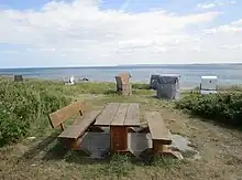 Strand i Langskov (Langholz)