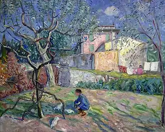 Fra Fiesole i Toscana, Italien, 1911