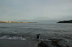 Larviksfjorden set fra Batteristranden