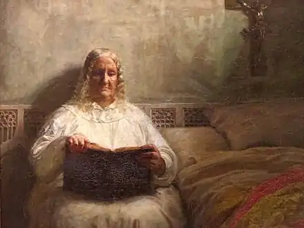 Leonora Christina i Maribo Kloster, 1882, Statens Museum for Kunst