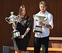 Li Na og Stan Wawrinka
