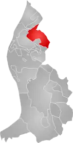 Mauren Kommunes lokalisering