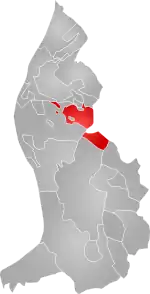 Planken Kommunes lokalisering