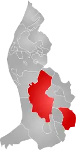 Triesenbergs lokalisering