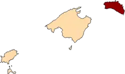 Menorca's pladsering