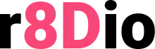 Logo for r8Dio