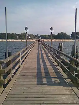 Lubmin set fra badebro