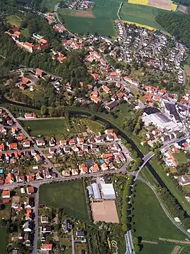 Luftfoto af Katlenburg