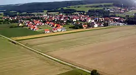 Luftfoto af Geiselwind