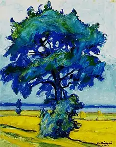 Solitært fyrretræ, 1915Mänty