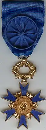 L’Ordre Nationale du Mérite