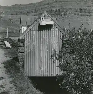 Gavl med stærekasse