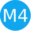 M4 logo