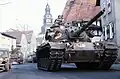 En M60A3 under REFORGER 1985 i Langgöns i Hessen