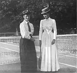 Mabel Cahill og Emma Leavitt Morgan