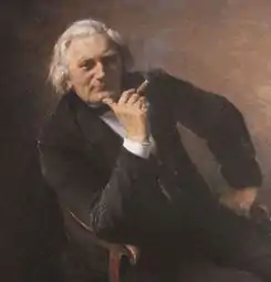 Mads Christian Holm, grundlægger af Dampskibsselskabet Norden. 1891