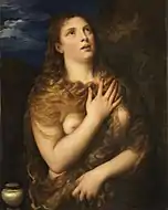TitianMary Magdalene. 84 x 69 cm.