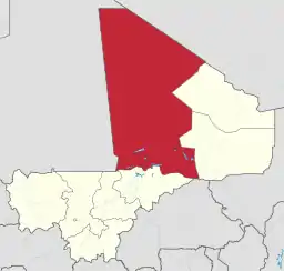 Ségouregionens beliggenhed i Mali