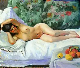 Lille odalisk, 1911Petite odalisque