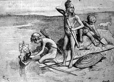 Mannus' sønner, 1893Mannus (sv)