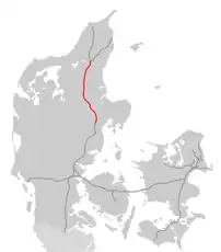 Nordjyske Motorvejs forløb
