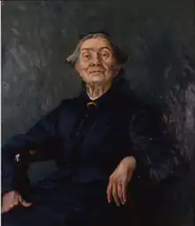 Marie Hauge: Portræt af Aasta Hansteen, 1903