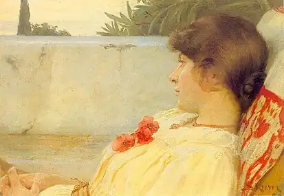 Krøyer: Marie i Ravello, 1890