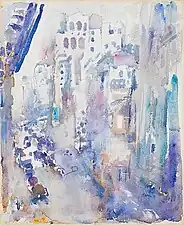 New York City from the window of 29 looking down Fifth Avenue, 1911