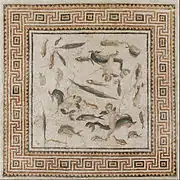 Marine Mosaic, 200-230 CE