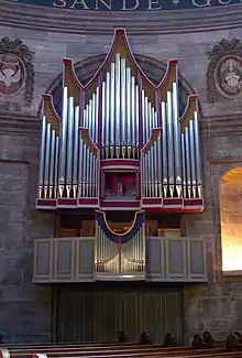 Ny orgelfacade.
